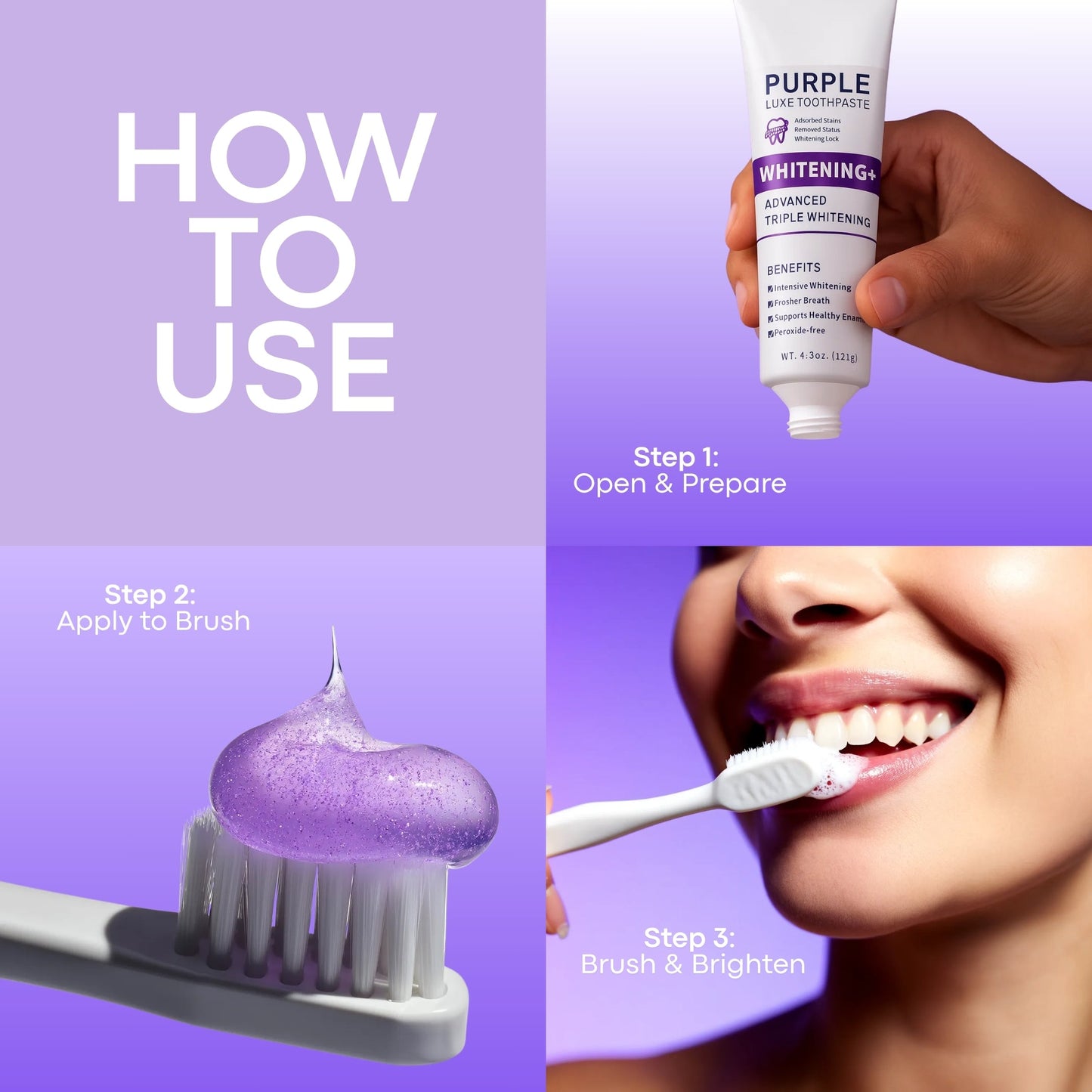 PURPLE Luxe Toothpaste