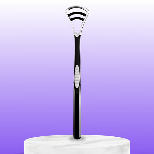 PURPLE tongue scraper
